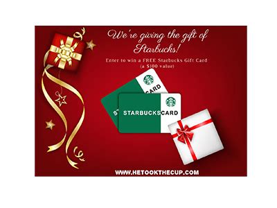 100 Starbucks Gift Card Giveaway Golden Goose Giveaways