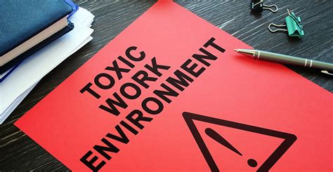 Toxic Work Environment How To Identify And Deal With It
