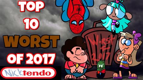 Top 10 Worst Cartoon Episodes Of 2017 Youtube