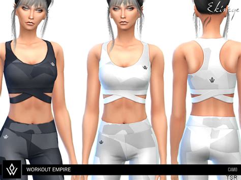 Sims 4 Maxis Match Athletic Wear CC Guys Girls FandomSpot