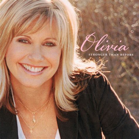 Olivia Newton John Music Albums Stronger Than Before
