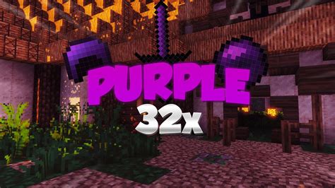 Purple 32x Minecraft Pvp Texture Pack 1710 189 Youtube