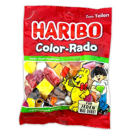 Haribo Color Rado Licorice And Gummy Candy Mixture 200 G