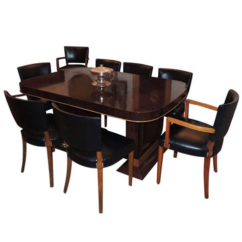 Our passion has always been design, quality of materials. Art Deco Dining Room Furniture by Dominique Paris French ...