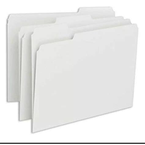 White Folder Long 25 Pcs Lazada Ph
