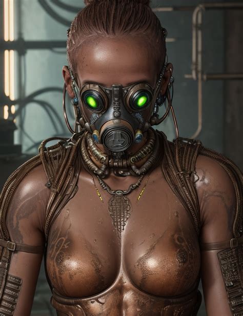 Biopunk Woman By Aistandby