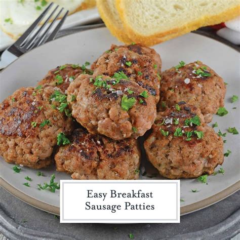 Breakfast Sausage A Easy Homemade Breakfast Sausage Recipe