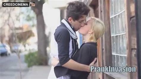 Kissing Prank Gone Sexual Kissing Sexy Girls Kissing Strangers Pranks 20152 Youtube