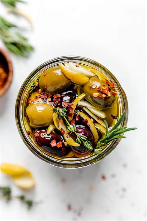 Easy Marinated Olives 7 Simple Ingredients Plays Well With Butter