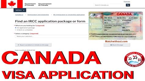 20212022 Canada Visa Application Form Apply For Canada Visa