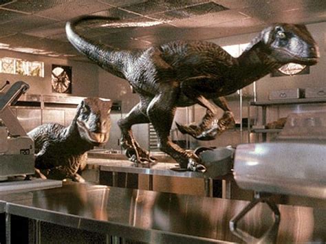 Velociraptor Jurassic Park Kitchen
