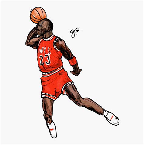 Basketball Player Cartoon Drawing