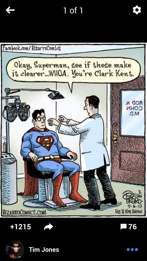 Superman Joke Bizarro Comic Funny Cartoons Funny