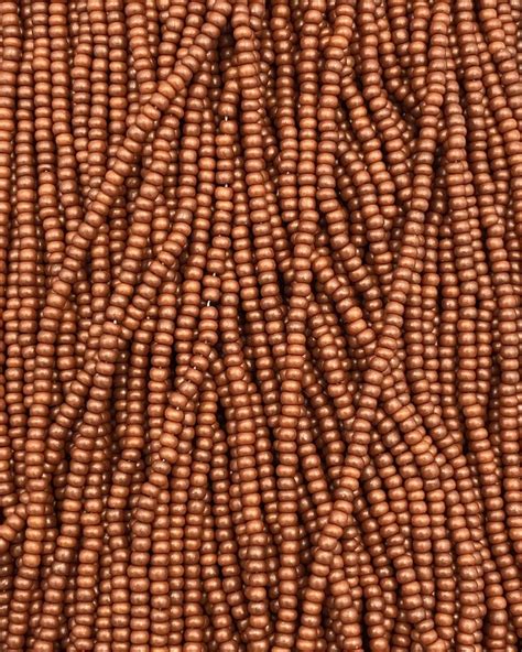 Size 110 589 Chestnut Supra Pearl Capital City Beads