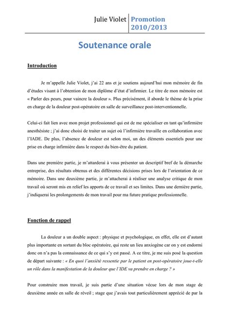 Exemple De Soutenance De Mémoire Présentation De Soutenance En Oral Qeq