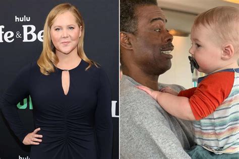 Amy Schumer Shares Photos Of Her Son Gene With Chris Rock Happy