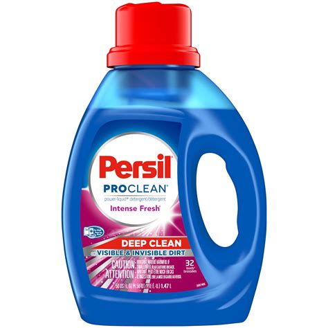 Persil Liquid Laundry Detergent 32 Loads Intense Fresh 50 Fluid