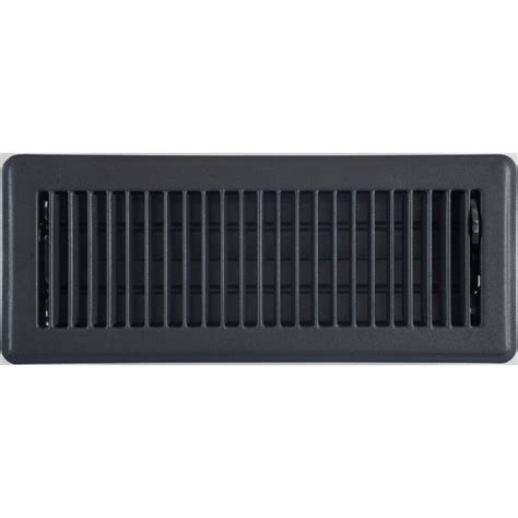 Limited time sale easy return. Charcoal Louvered Ducted Heating Floor Vent 100x300mm ...
