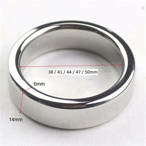 Stainless Steel Heavy Duty Cock Ring 38mm 15 Uk