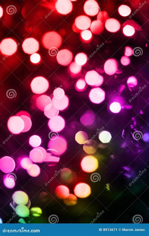 Colorful Blurred Lights Stock Image Image 8913671