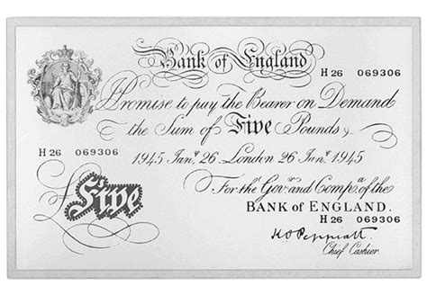 Britains Most Famous Banknote Now Issued In Fine Silver