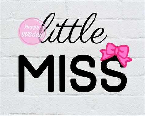 Little Miss Svg Png  Little Princess Svg Baby Girl Svg Etsy Canada