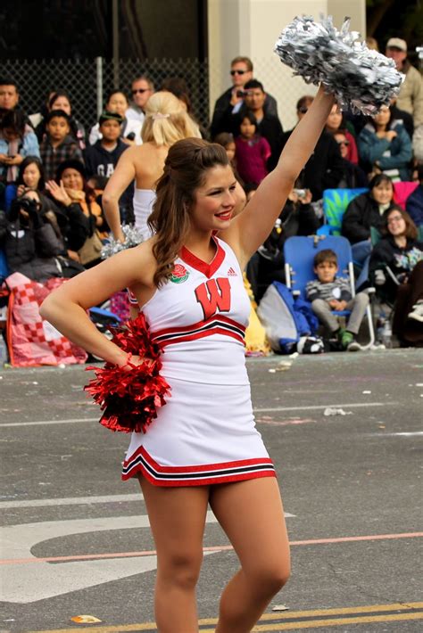 University Of Wisconsin Cheerleader A Photo On Flickriver