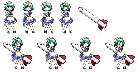 The Spriters Resource Full Sheet View Touhou Puppet Dance