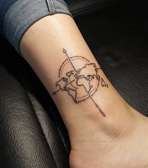 Attention Travelers These 100 Map Tattoos Will Give You Major