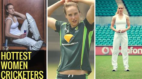 top 10 hottest female cricketers in the world hottest women cricketers elesse perry youtube