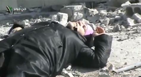 Syrian Woman Caught In Crossfire Rescued In Raw Footage Released By Activists Video Huffpost