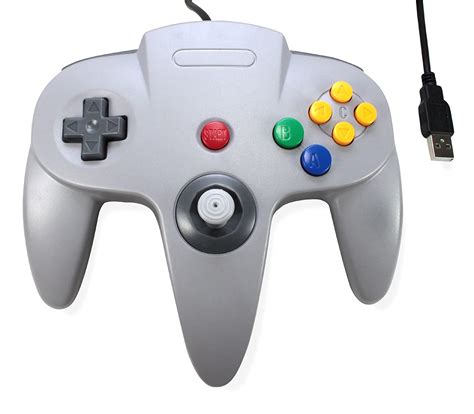 Using controller emulator for pc to remap controller. NEW USB Wired Controller PC MAC Classic Retro Joystick N64 ...