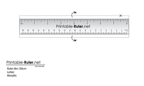 Mm Ruler Actual Size Printable