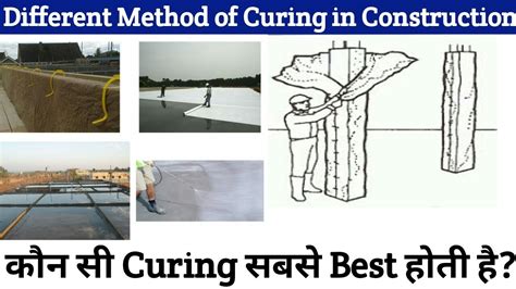 Different Types Of Curing Method In Construction Types Of Concrete