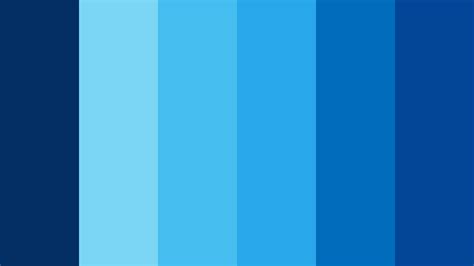 Cool Blues Color Palette Blue Colour Palette Color Palette Blue Color