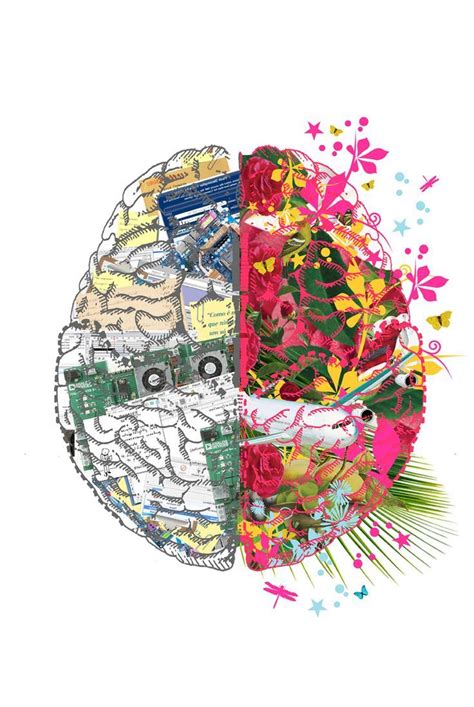 Inteligencia Brain Artwork Brain Art Left Brain Right Brain