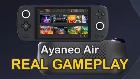 Ayaneo Air Real Gaming Test Emulation Steam Xbox Streaming Youtube