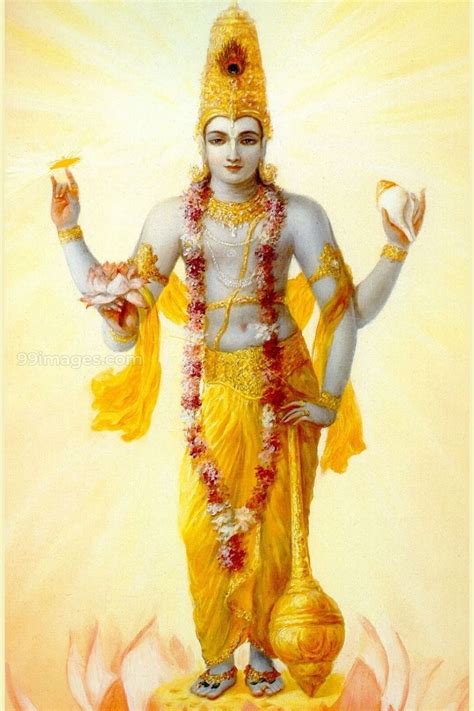 Vishnu Golden Art Simple Vishnu Vishnu Standing Standing Vishnu 4