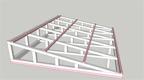 Mono Pitch Truss Layout 3d Warehouse