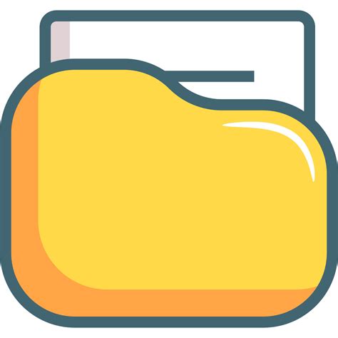 New Blank Document Folder Icon Free Download