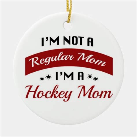 hockey mom ornament zazzle hockey mom ornaments christmas mom