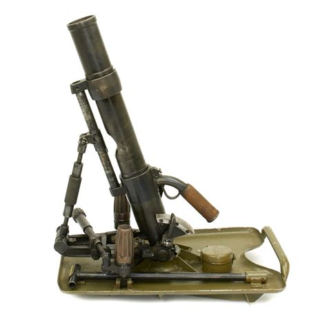 Original German Wwii 5cm Leichter Granatwerfer 36 Display Mortar