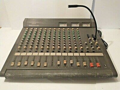 Yamaha Mc Analog Mixer Vintage Pro Audio Equipment Mixing Console