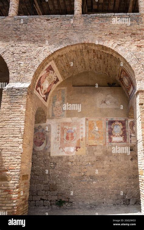 the palazzo comunale also known as the palazzo del popolo of san gimignano has been the seat of