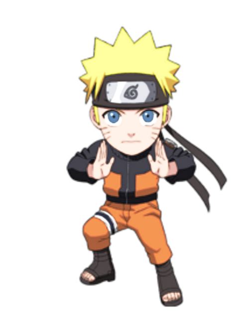 Chibi Naruto Render #1 by AkatsukiSasuke1102 on DeviantArt png image