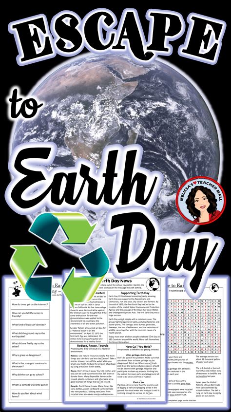 Google slides bitmoji escape room tutorial. Earth Day Escape Room Activity Escape Rooms for the ...