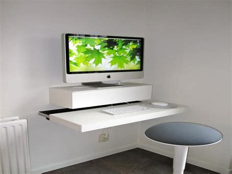 Imac Diy Computer Desk Ideas Scrivania Sospeso Arredamento Idee Per La Casa