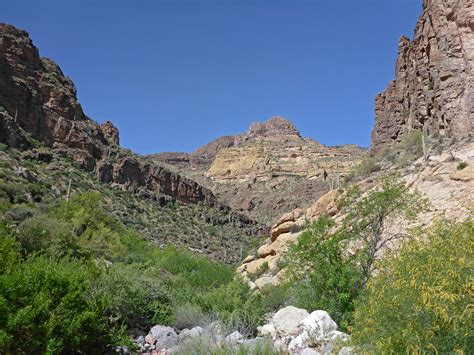 Typical Canyon View Lower Fish Creek Superstition Mountains Arizona