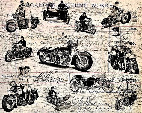 Harley Davidson Signs Vintage Harley Davidson Rock N Acrylic Prints Pixel Vintage World