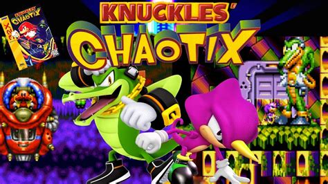 Knuckles Chaotix Espio And Vector Youtube